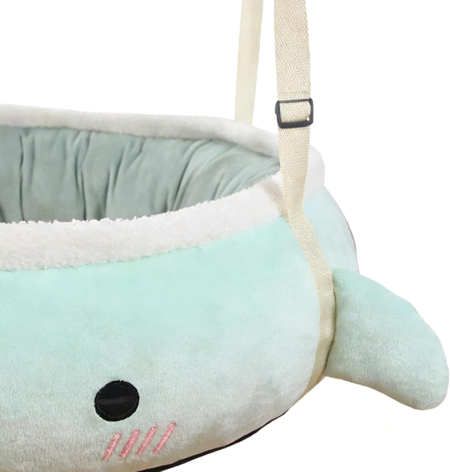 Feline Hanging Bed - Kitten Lounger, 1 Piece Animal Cradle for Window Perching, Pet Bunk with Suction Grips, Indoor Furniture, Sleeping Mat for Napping, Sunbathing and Relaxing by The Glass Panes