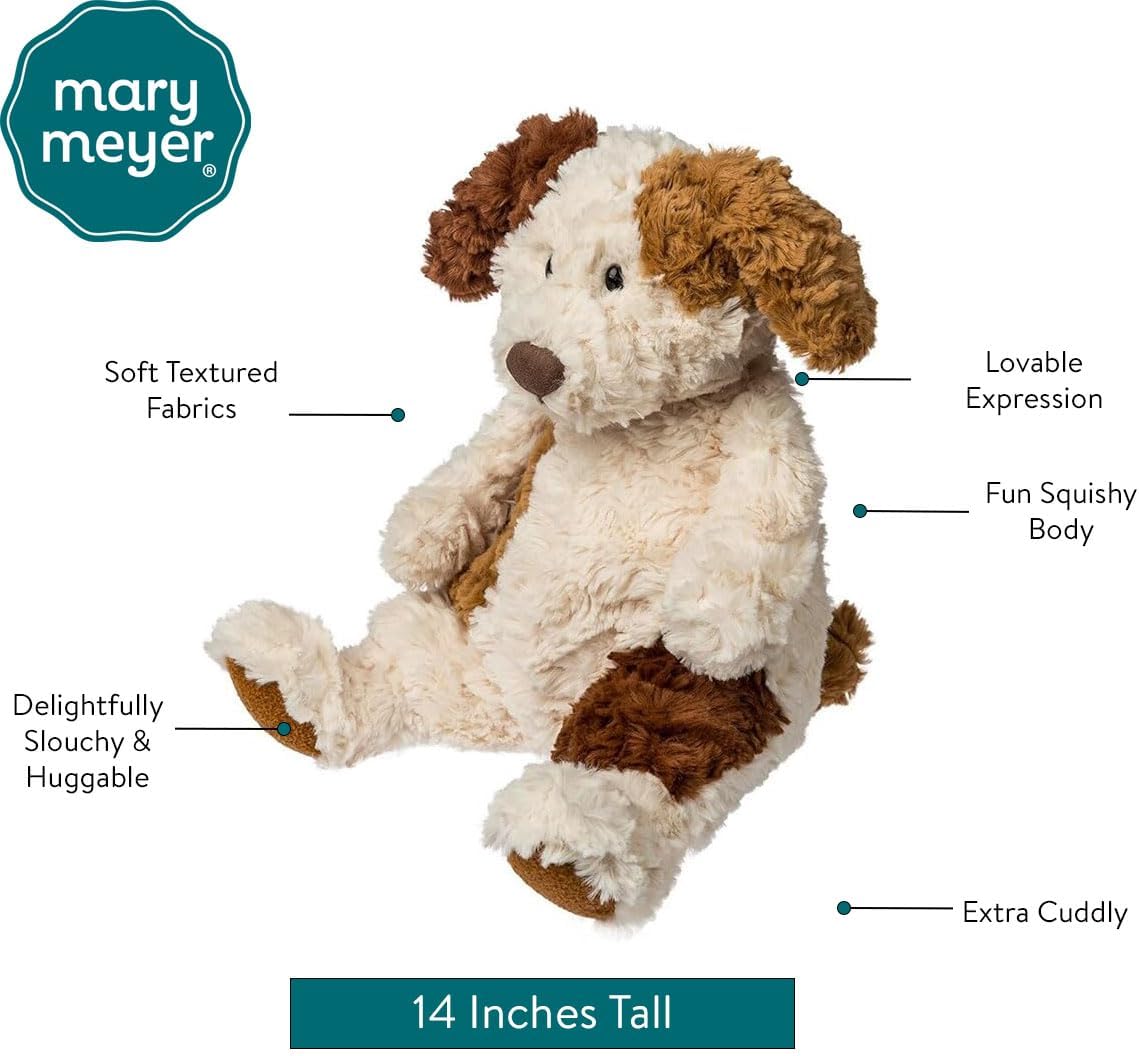 Mary Meyer Stuffed Animal Snuggables Plush Soft Toy, 14-Inches, Dog