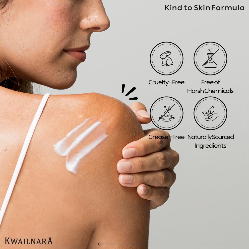 KWAILNARA Strawberry Milk Body Lotion (19.75 Fl Oz) – Deeply Hydrating & Lightweight Korean Body Lotion | Milk Protein, Royal Jelly, & Strawberry Extract for Smooth Skin | Paraben-Free & Non-Greasy