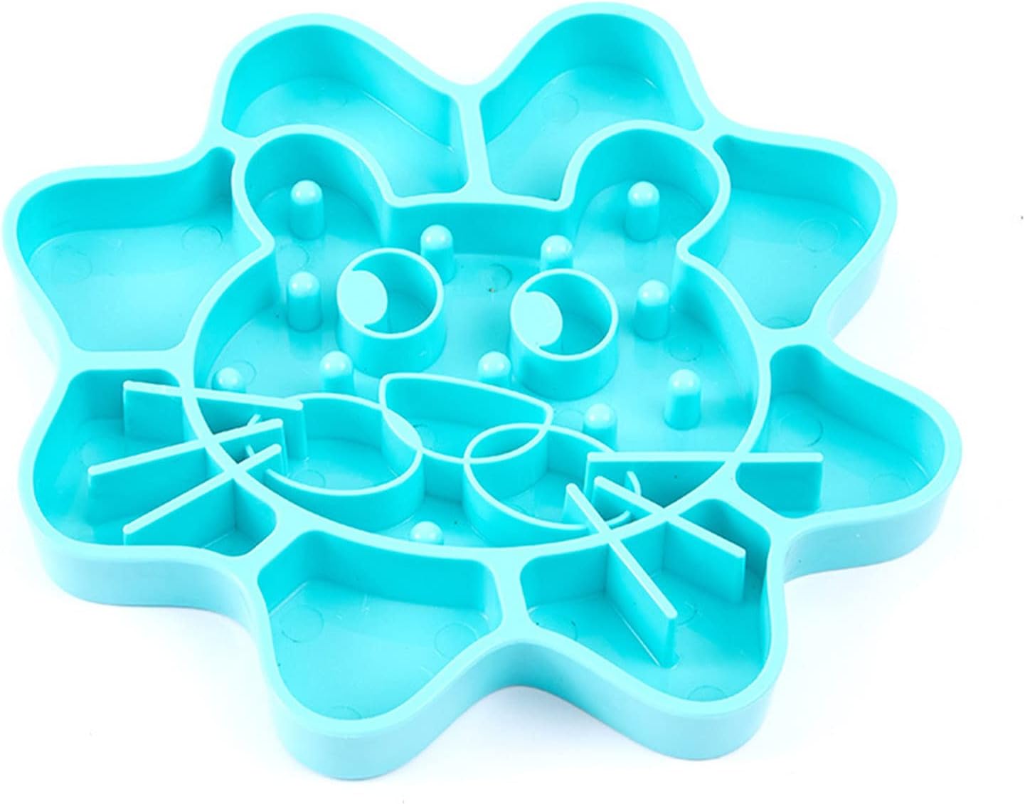 Slow Eating Big for Cat Shape Bowl Interactive Dog Bowls Prevents Obesity Slip Pet Bowl Choking