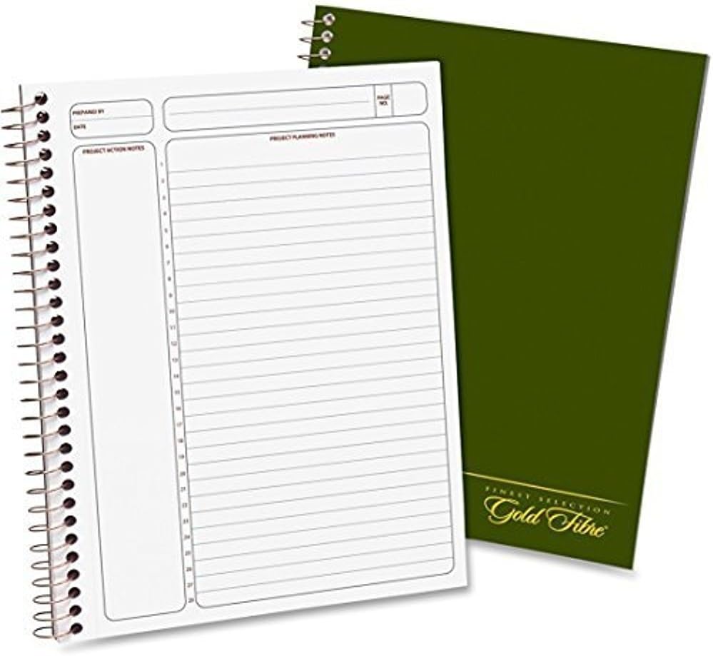Ampad Gold Fibre Classic Project Planner - 3 Pack