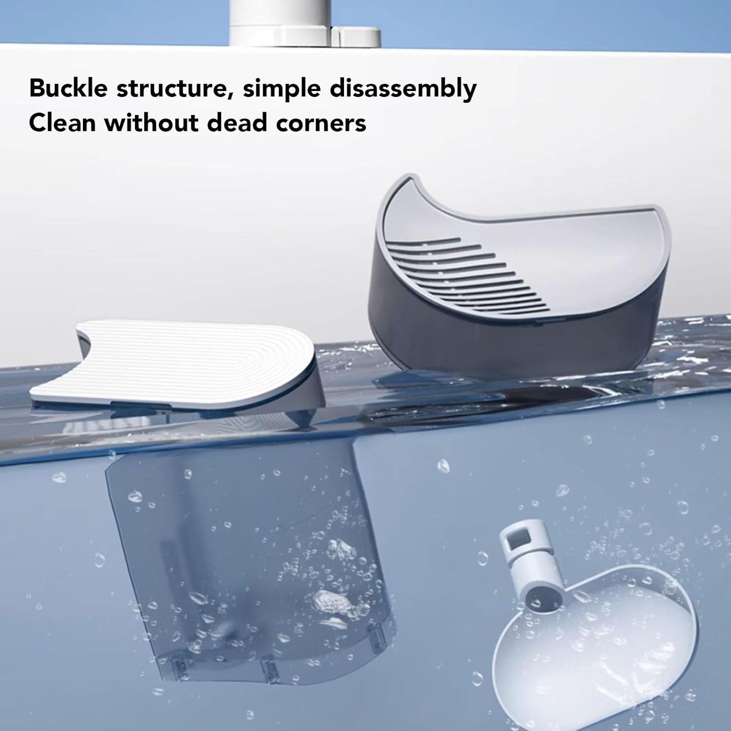 Automatic Cat Water Fountain, 3L WaterTank Self Refill Tipping Automatic Cat Water Dispenser, Rechargeable Pet Waters Bowl Cats Waterer, Smart Pet Waters Fountain