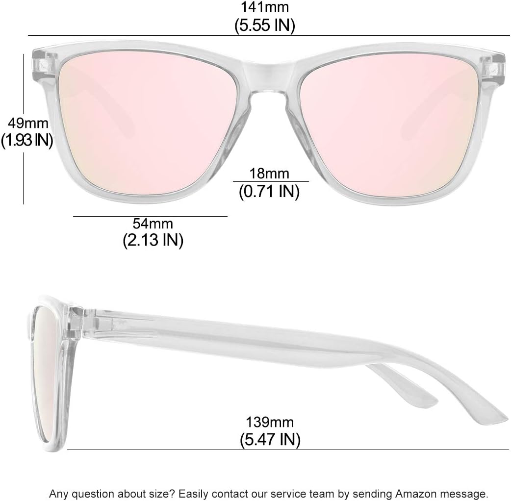 MEETSUN Polarized Sunglasses for Women Men Classic Retro Trendy Designer Style
