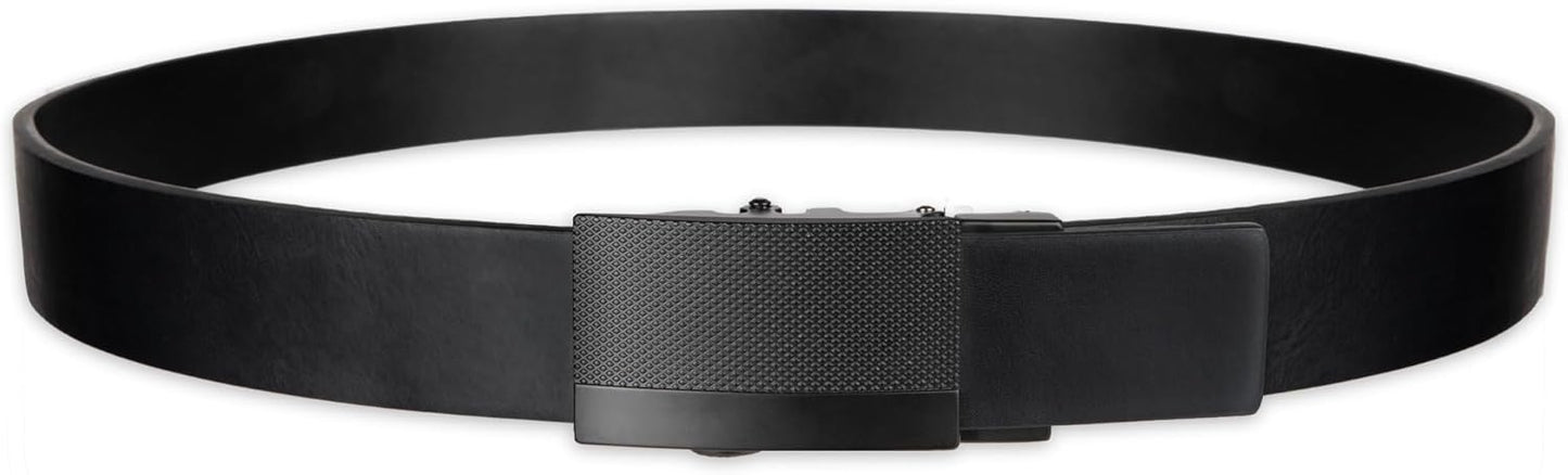 Kenneth Cole REACTION Men's Perfect Fit Adjustable Belt – Track Lock and Compression Buckle Styles