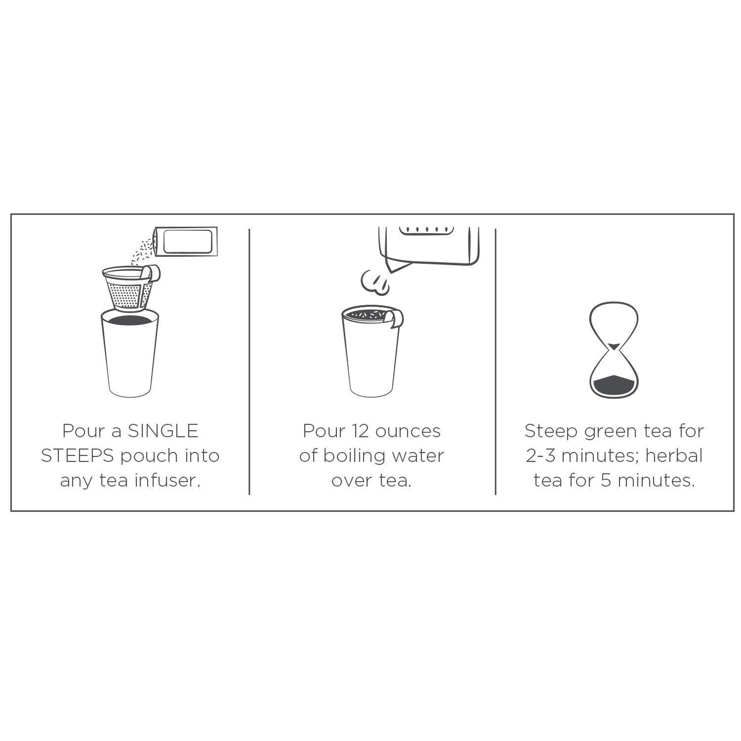Tea Forte Single Steeps Loose Leaf Tea Sampler, Assorted Variety Tea Box, 15 Single Serve Pouches, Wellbeing Tea