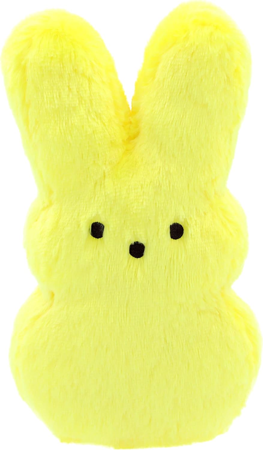 Animal Adventure | 15" Yellow Shaggy Bunny Peeps Plush | Easter Basket Stuffed Animals for Kids | Marshmallow Candy | Huggable Ultra Soft Plushie Stuffers Buddy Toy | Collectable Gifts | Aged 3+