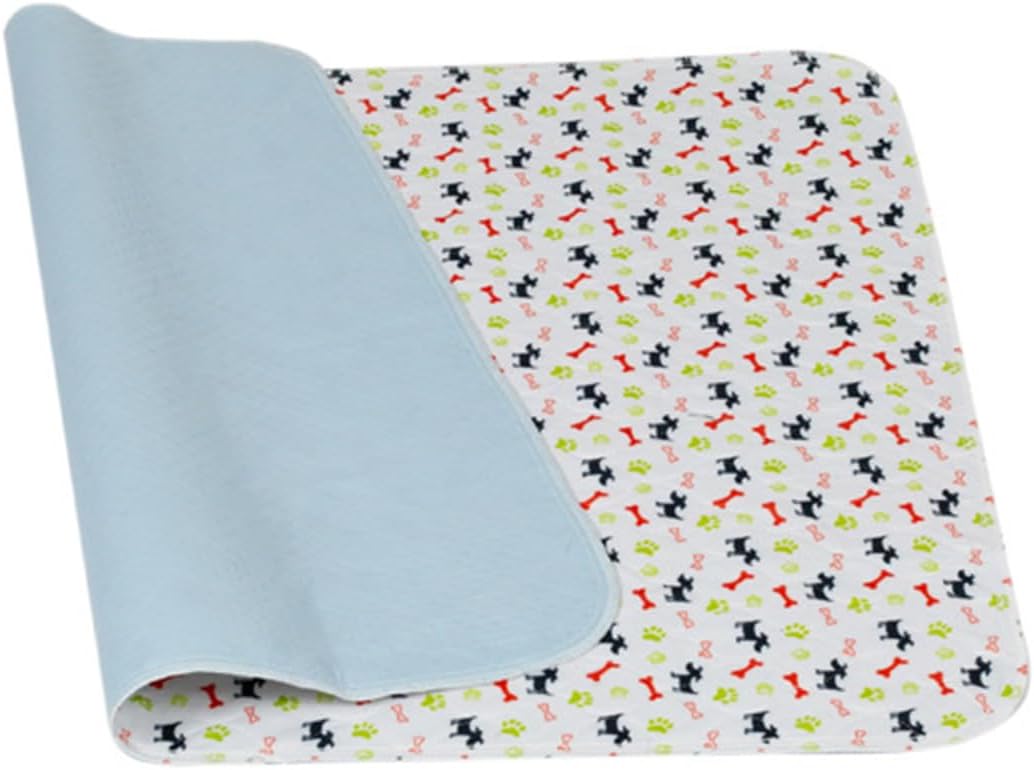 Pee Pads - Fast Absorbent Pet Training Mat, Reusable Washable Pee Pads, Quick Dry Design, Interactive Pet Training Tool, Cats Potty Practice Home Travel Playpen Crate Litter Box 23.62x15.75x0.2 Inches