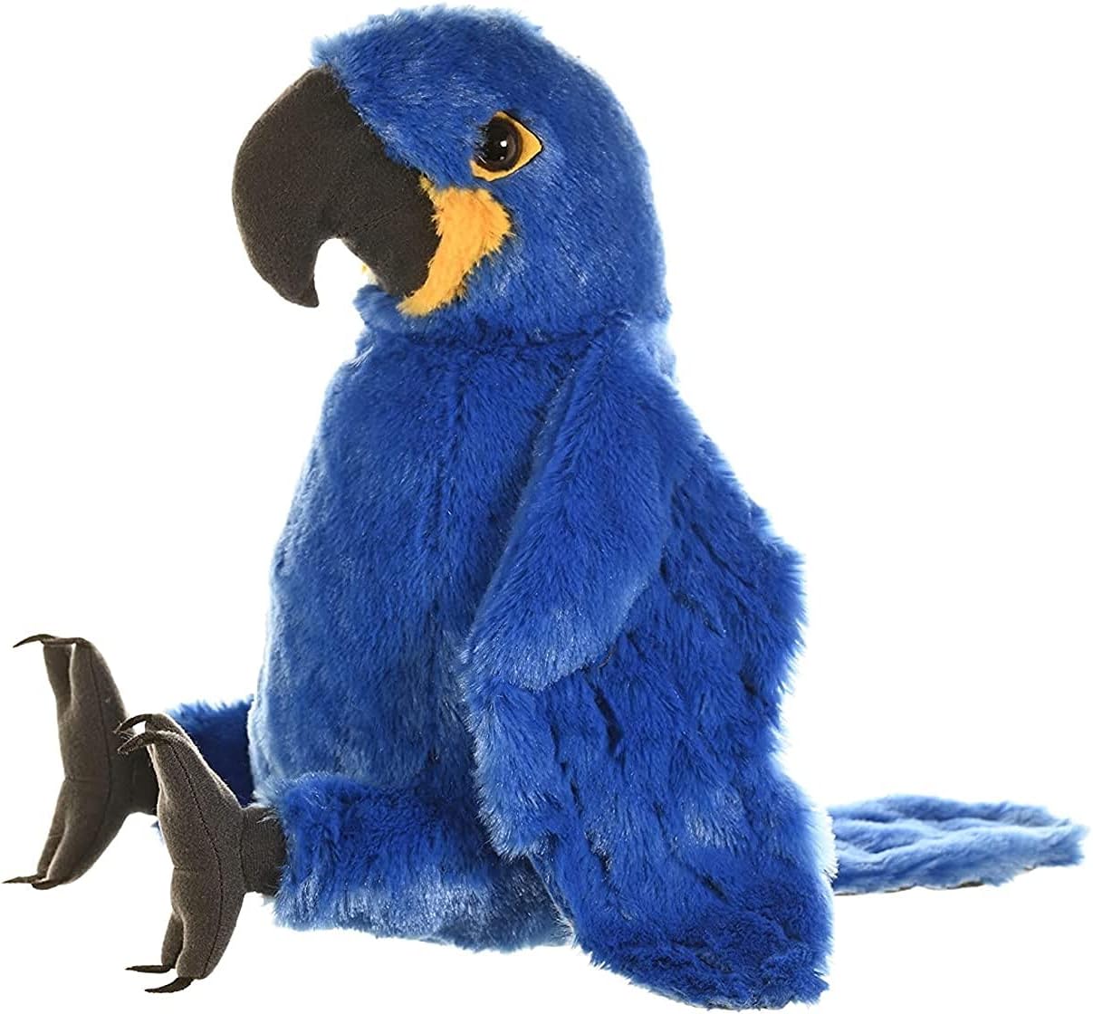 Wild Republic Hyacinth Macaw Plush, Stuffed Animal, Plush Toy, Gifts for Kids, Cuddlekins 12 Inches, Blue