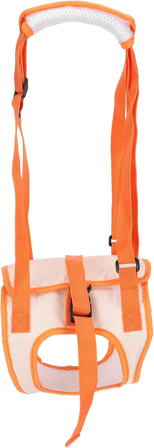 Dog Assist Harness Mesh Cloth Breathable Comfortable Lifting Support Belt for Elderly Injured Disabled Dogs with Handle Grip Shown (L)