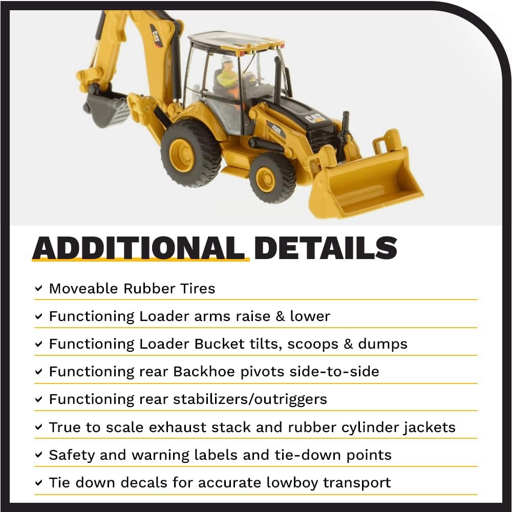 Caterpillar 450E Backhoe Loader HO Series Vehicle