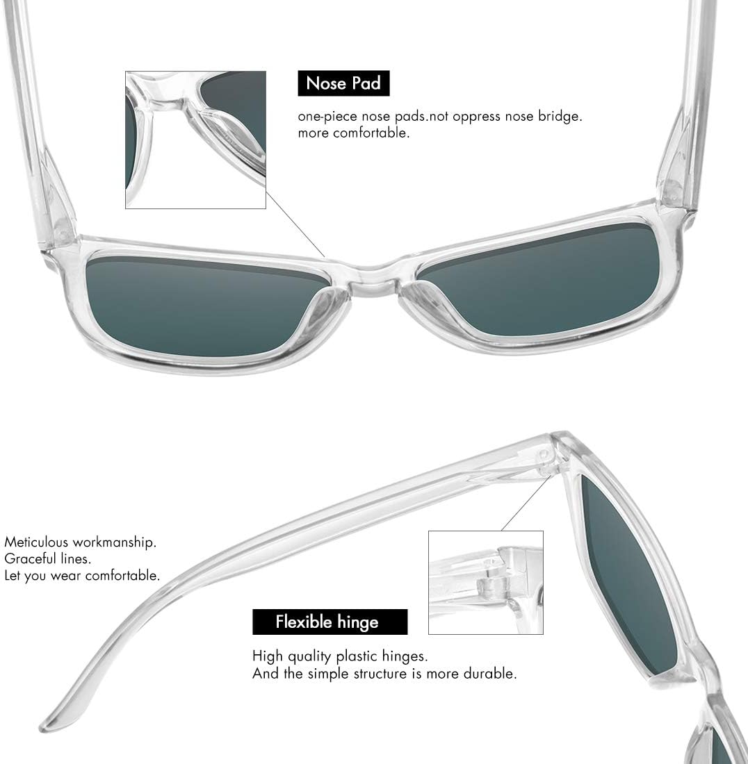 MEETSUN Polarized Sunglasses for Women Men Classic Retro Trendy Designer Style