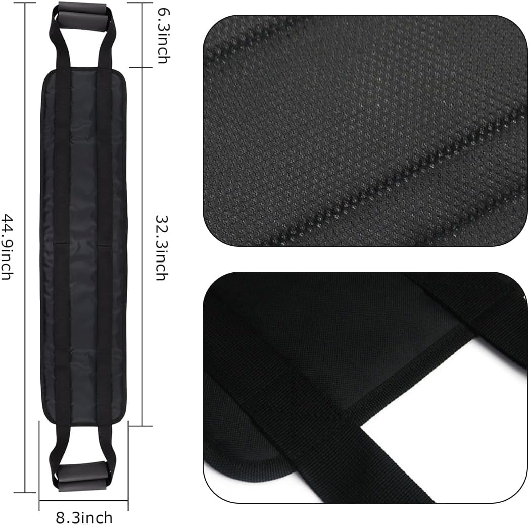 Transfer Nursing Sling for Patient Elderly Safety Lifting Aids Home Bed Assist Handle Back Lift Mobility Belt Gait Belts for Disabled Injured 31 Inch