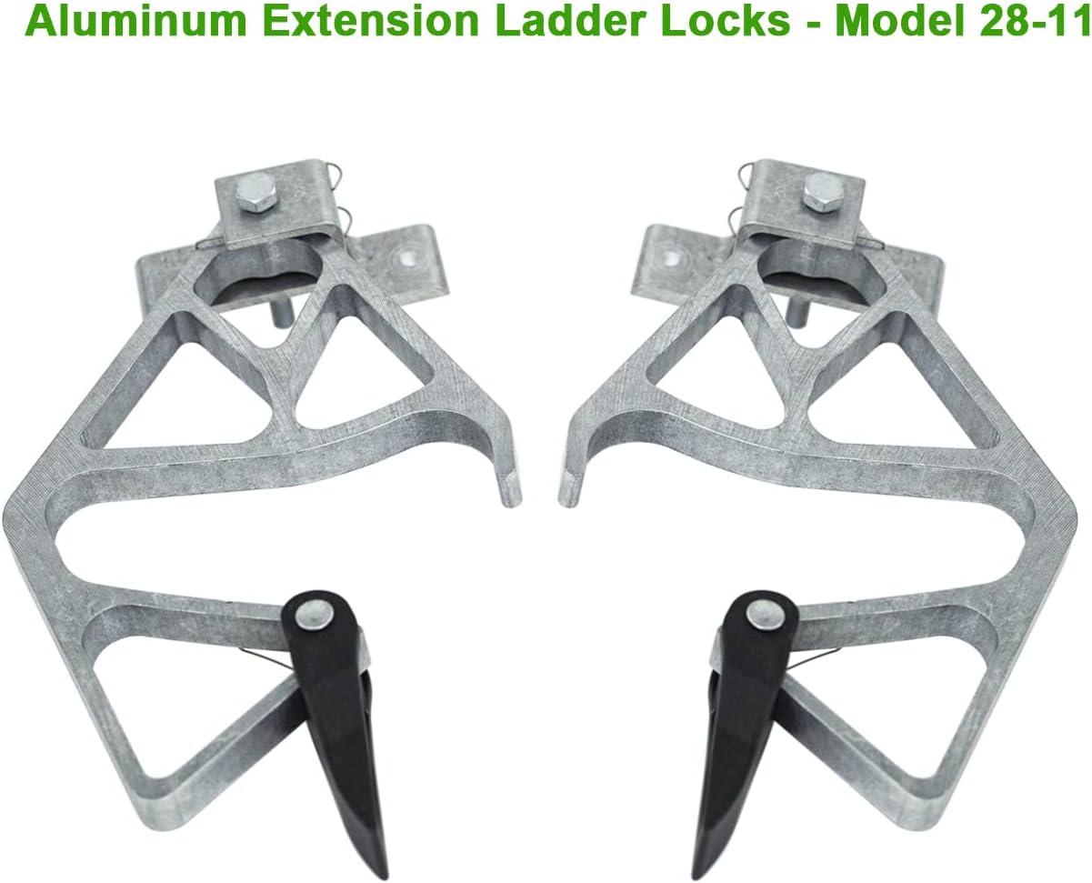 Aluminum Extension Ladder Locks for Werner 28-11 Rung Lock Kit
