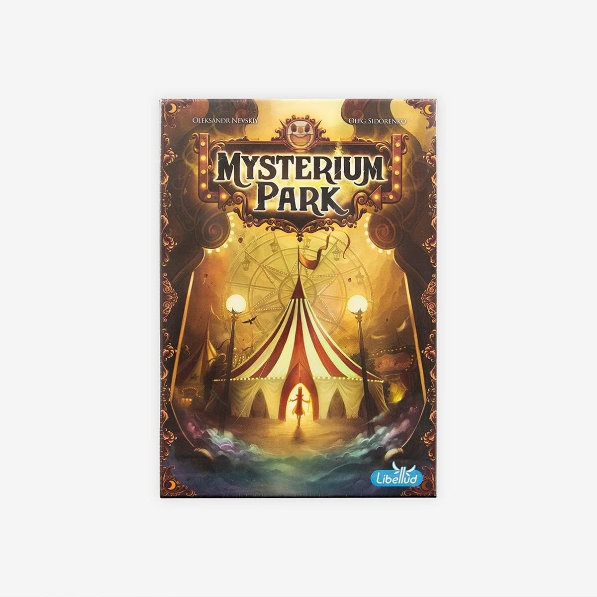 Asmodee Mysterium Park Board Game - Uncover Dark Secrets in a Charming Carnival Setting, Cooperative Mystery for Kids & Adults, Ages 10+, 2-7 Players, 28 Minute Playtime