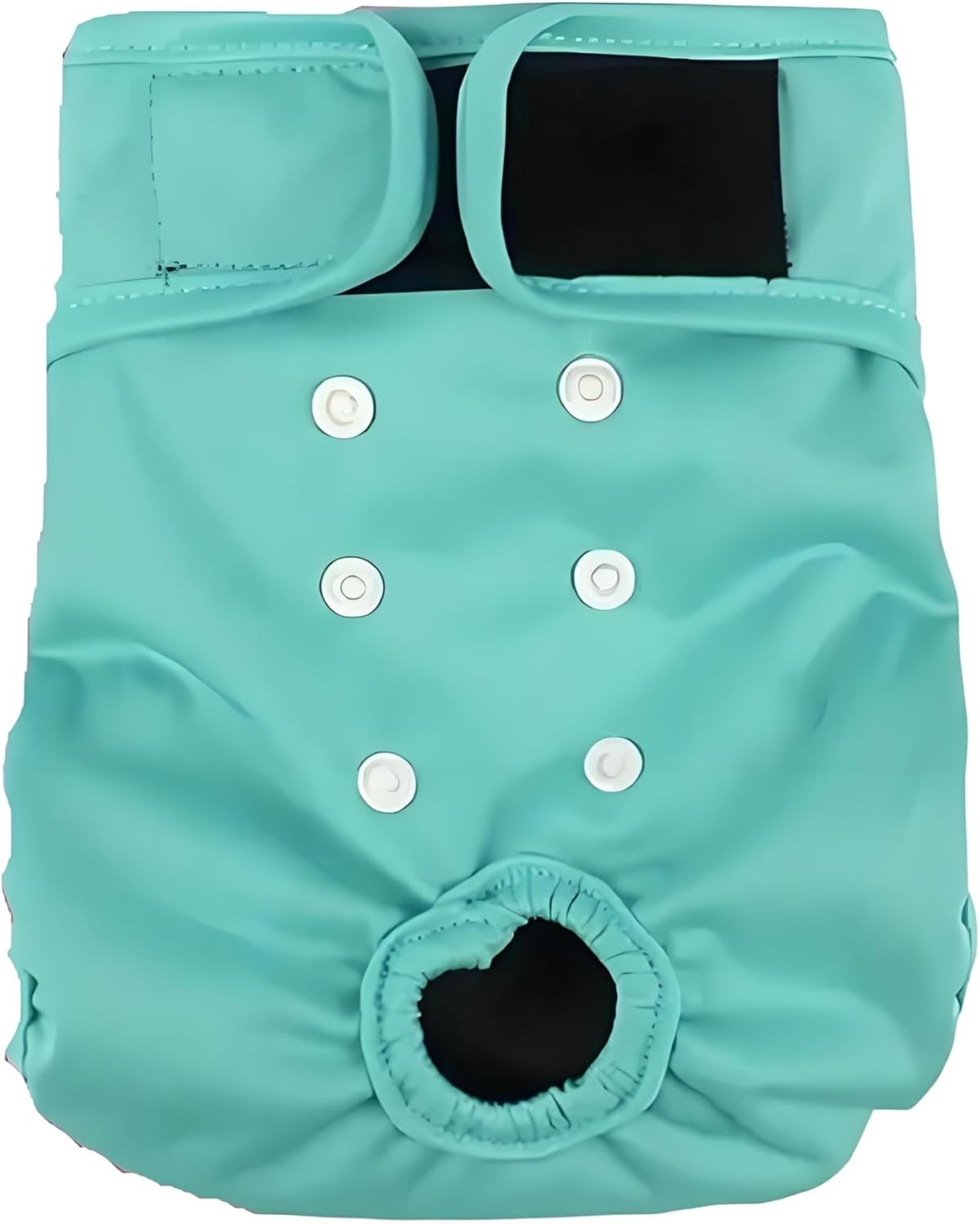 Reusable Dog Diapers for Male & Female – Washable Leak-Proof Puppy Pants with Adjustable Hook & Loop Closure – 2pcs Set for Incontinence Control(S)
