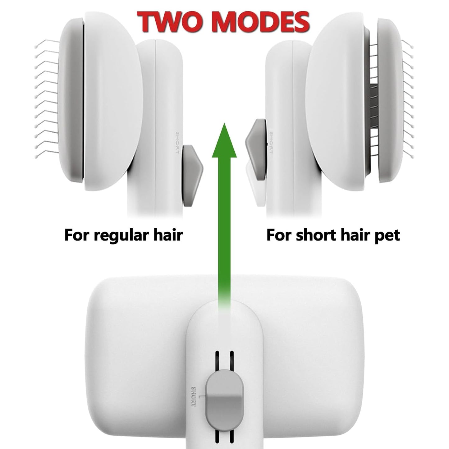 Cat Dog Self Cleaning Slicker Grooming Brush Pet Hair Removal Tool Reusable Lint Remover Carpet Scraper for Clothes Couch Pet Bed Furniture Bedding Sofa Car