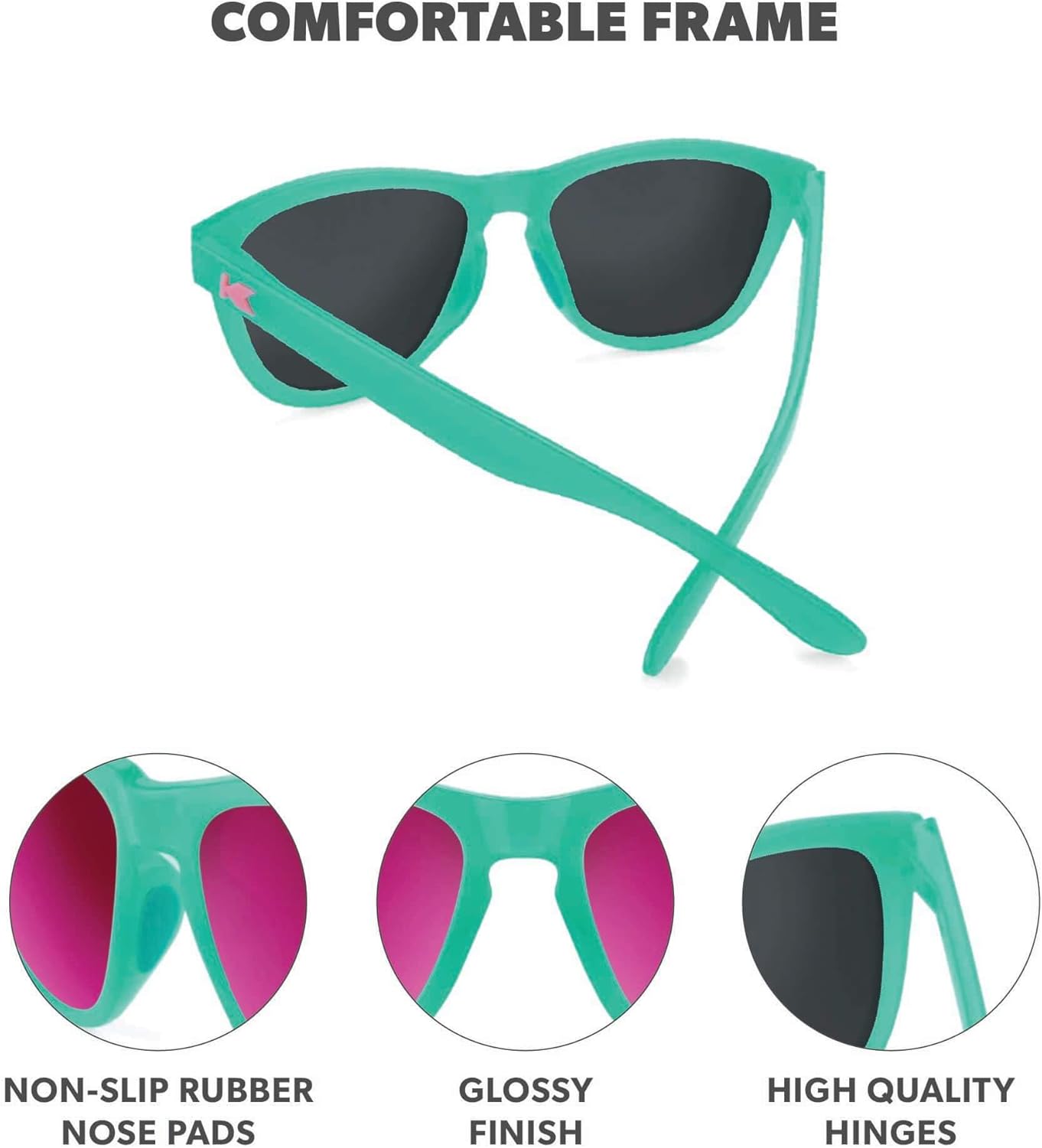 Knockaround Premiums Polarized Sunglasses for Men & Women - UV400 Protection