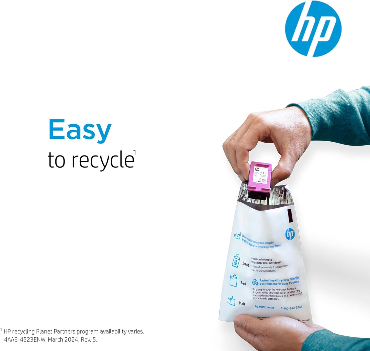 HP 63XL Black High-Yield Printer Ink Cartridge Printers | Works with DeskJet 1112, 2130, 3630;Envy 4510, 4520; OfficeJet 3830, 4650, 5200 | Eligible for Instant Ink | F6U64AN