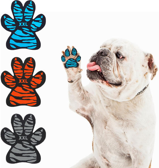 SCENEREAL Dog Paw Protector Anti-Slip Grips to Keeps Dogs from Slipping On Hardwood Floors, Best for Summer Hot Pavement, Dog Shoes Booties Socks Replacemen M 36 Pieces