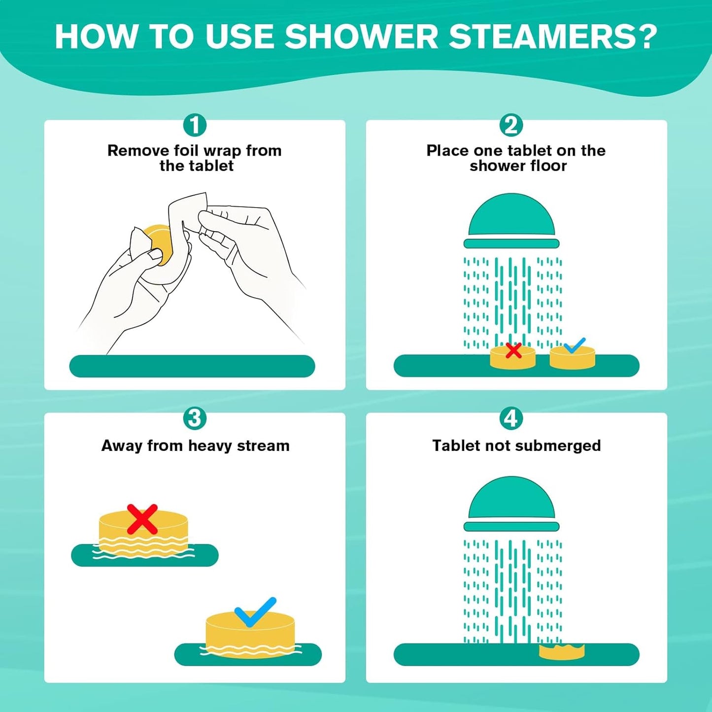 Shower Steamers Aromatherapy - 18 Pack Birthday Gifts for Women, Men, Self Care with Natural Essential Oils Relaxation Home SPA, Easter Basket Stuffers for Adults Teens, Mothers Day Gifts