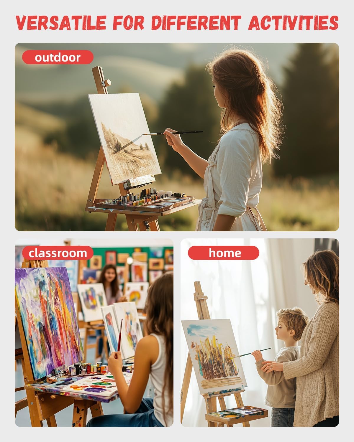 Simetufy 32 Pack 11 x 14 Inch Canvas Boards for Painting Pre-Primed Paint Canvas for Acrylic, Oil, Watercolor, Gouache, Art Supplies for Kids &Adults, Beginners & Artists