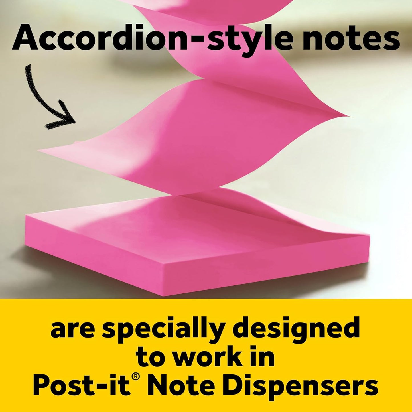 Post-it Pop-up Note Dispenser Cat Design 3x3 in 1 Dispenser/Pack (CAT-330 White)