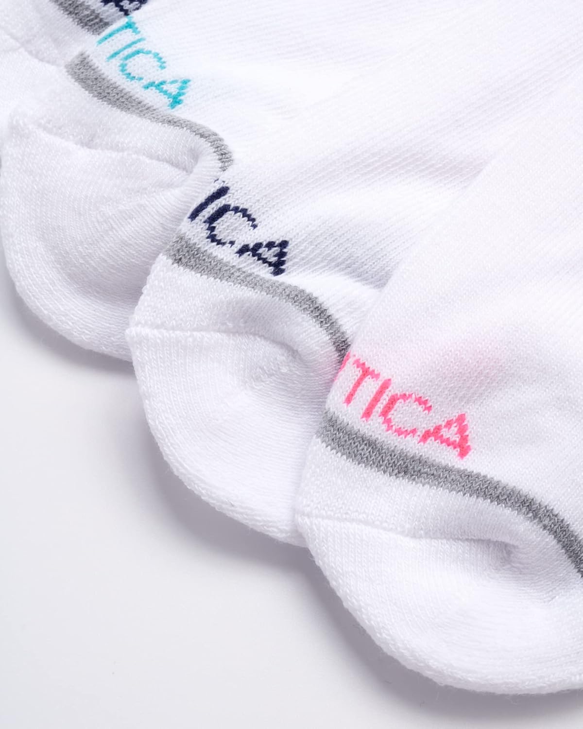 Nautica Womens Quarter Socks - 6 Pack Cushioned Moisture Wicking Athletic Quarter Socks for Women