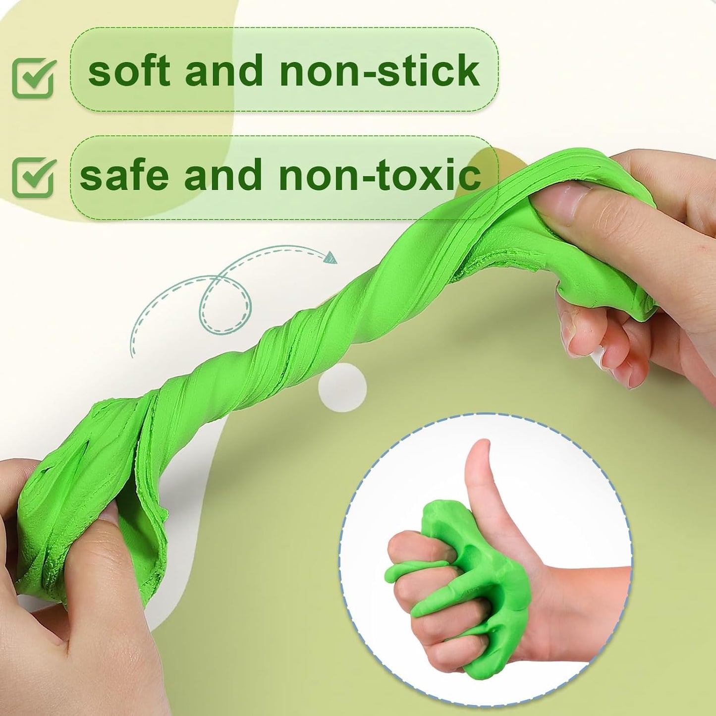 Air Dry Clay, 30 Colors Modeling Clay for Kids, DIY Model Toys with Sculpting Tools, Soft & Non-Sticky, Home Party Favors, Birthday & Christmas Gifts for Age 3-12 Years Old Boys Girls Kids
