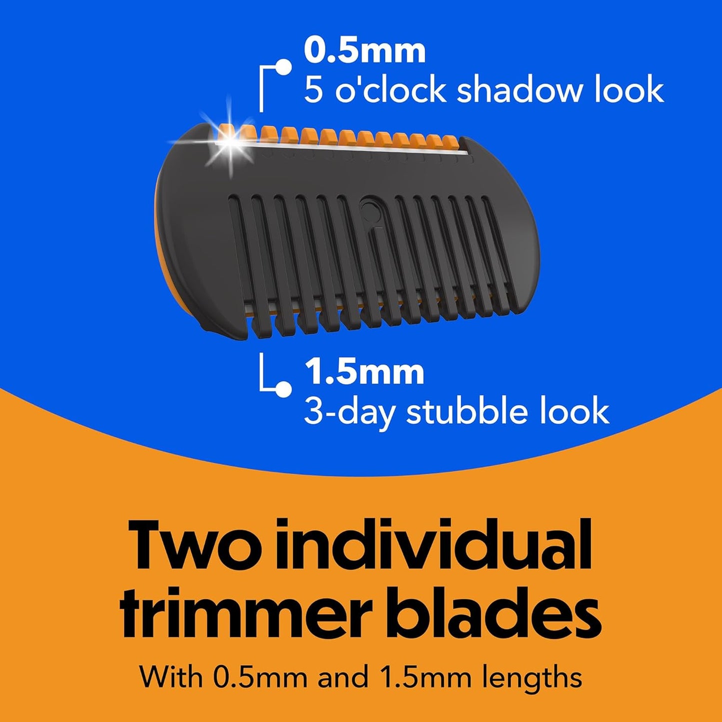 BIC Flex 5 Trim and Shave Men's Grooming Kit, 1 Handle, 3 Razor Cartridges, 6 Trimmers, Travel Essentials for Spring Break