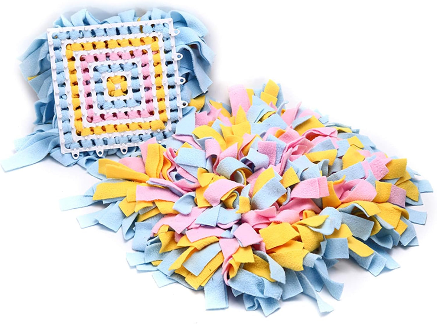 Pet Dog Snuffle Mat Nose Training Sniffing Pad Relieve Stress Fun for Play Puzzle Toy Slow Feeding Food Bowl Blanket