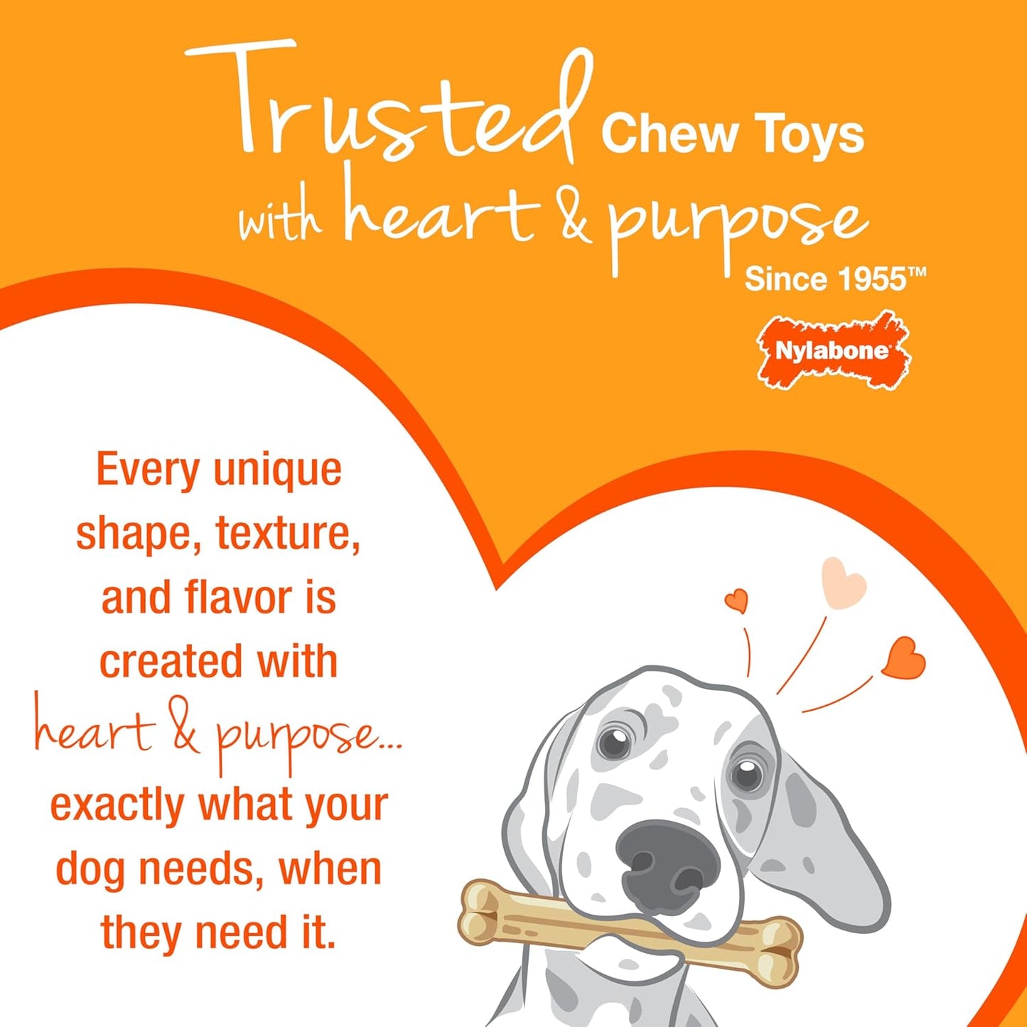 Nylabone Freezer Bone Puppy Chew Toy, Soothing Teething Toys for Puppies, Rubber & Terry Cloth, Peanut Butter Flavor, Small Dogs - Up to 25 lbs., 1 Count