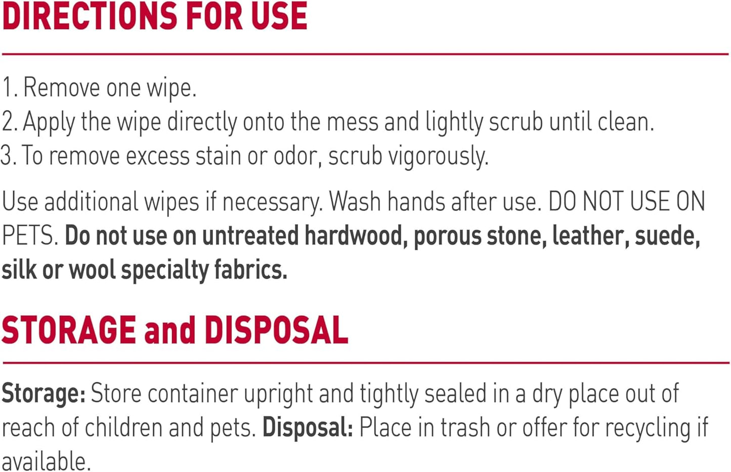 Nature’s Miracle Litter Box Scrubbing Wipes 30Ct
