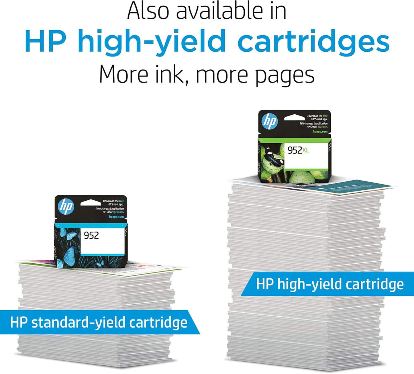 HP 952XL Black High-Yield Ink Cartridge Printers | Works OfficeJet 8702 OfficeJet Pro 7720, 7740, 8210, 8216, 8710, 8715, 8720, 8725, 8730, 8740 | Eligible for Instant Ink | F6U19AN