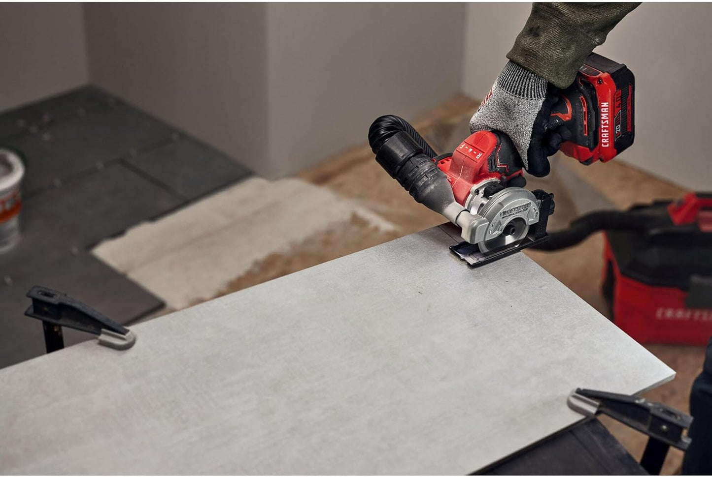 CRAFTSMAN V20 3 Inch Cordless Cut-Off Tool with Forward and Reverse Functions, Bare Tool Only (CMCM300B)