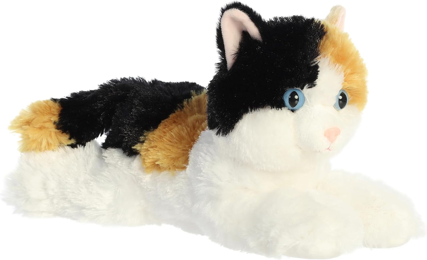 Aurora® Adorable Flopsie™ Esmeralda™ Stuffed Animal - Used to Create Imaginative Play Adventures - Perfect for Birthdays, Kids and Adults, All Ages - White 12 Inches