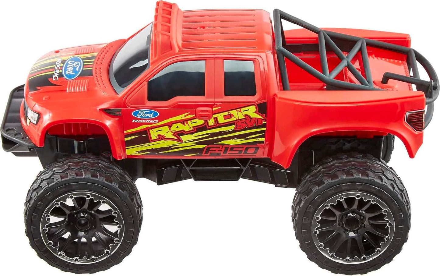 Mattel Hot Wheels RC Red Ford F-150, Full-Function Remote-Control Toy Truck, Large Wheels & High-Performance Engine, 2.4 GHz with Range of 65ft