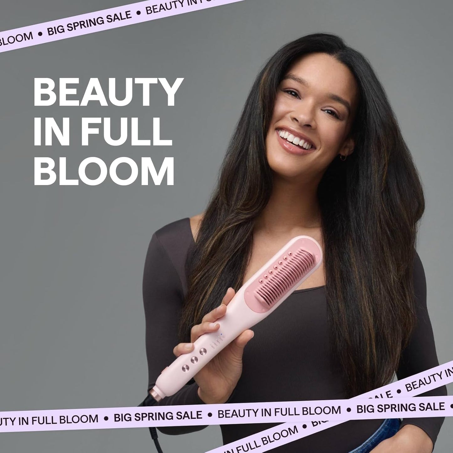 Wavytalk Pro Steam Hair Straightener Brush, Steamline Pro 3 in 1 Straightening Brush, Steam Reduces Damage, Nourishes Hair, and Expedites Straightening