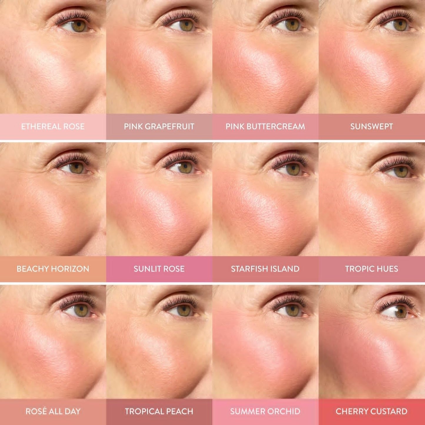 LAURA GELLER NEW YORK Baked Blush-n-Brighten Marbleized Blush for Cheeks - Ethereal Rose - Natural Finish - Buildable Color