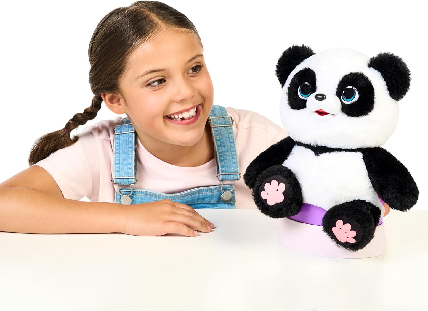 Little Live Pets My Baby Panda ChuChu Plush - Interactive Sounds, Feeding, Potty Dance - Ages 4+
