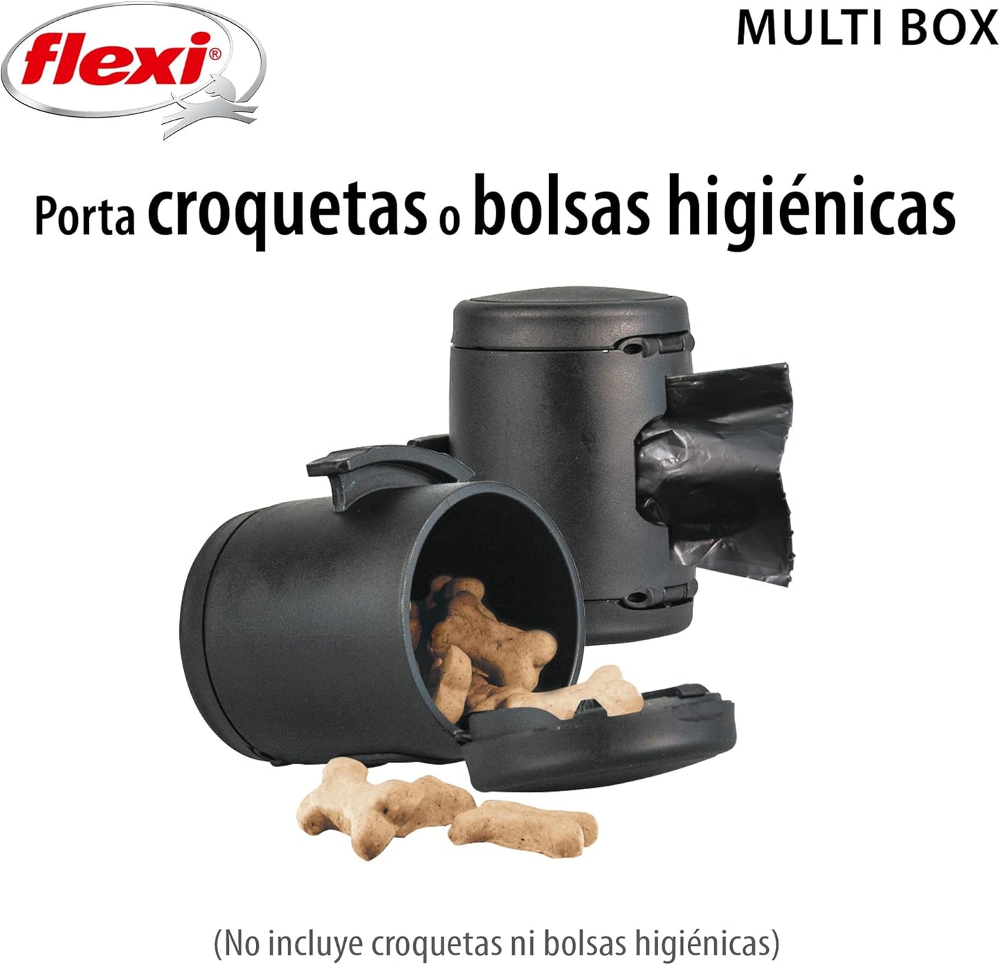 FLEXI New Comfort Multi Box Czarny, 175 cubic centimeters, waste bag