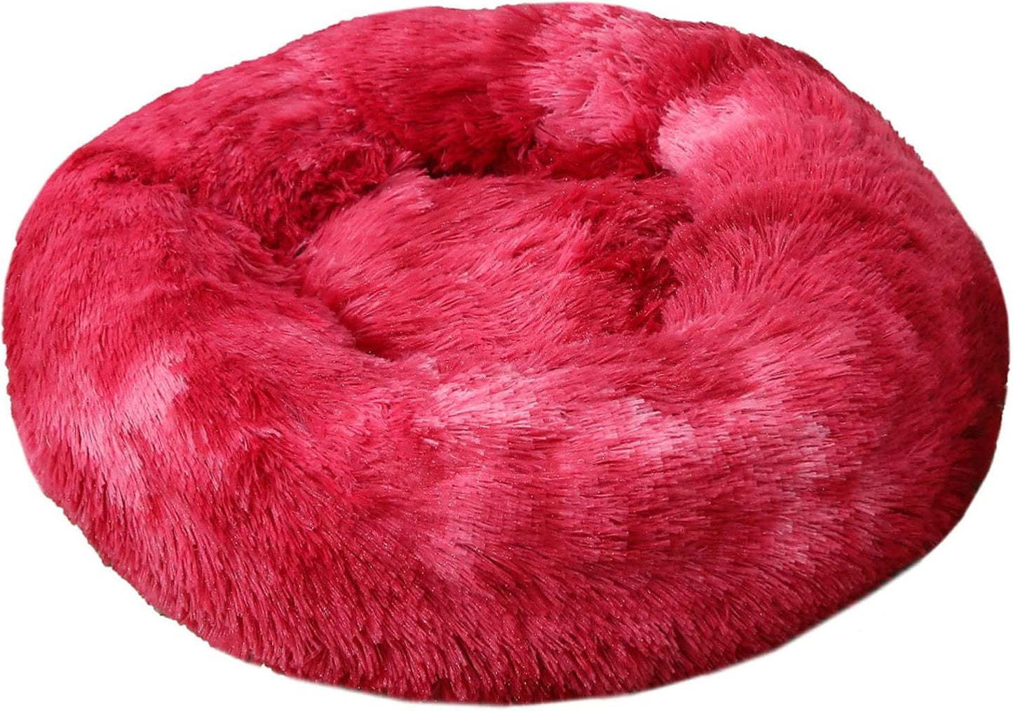 Dog Beds Moisture Proof and Non-Slip Base M/L/XL Size Round Donut Shaped Dog Bed for Dogs or Cats Pet Cushions for Sleeping for Pugs Bulldog or Labrador (Color : 03, Size : Large)