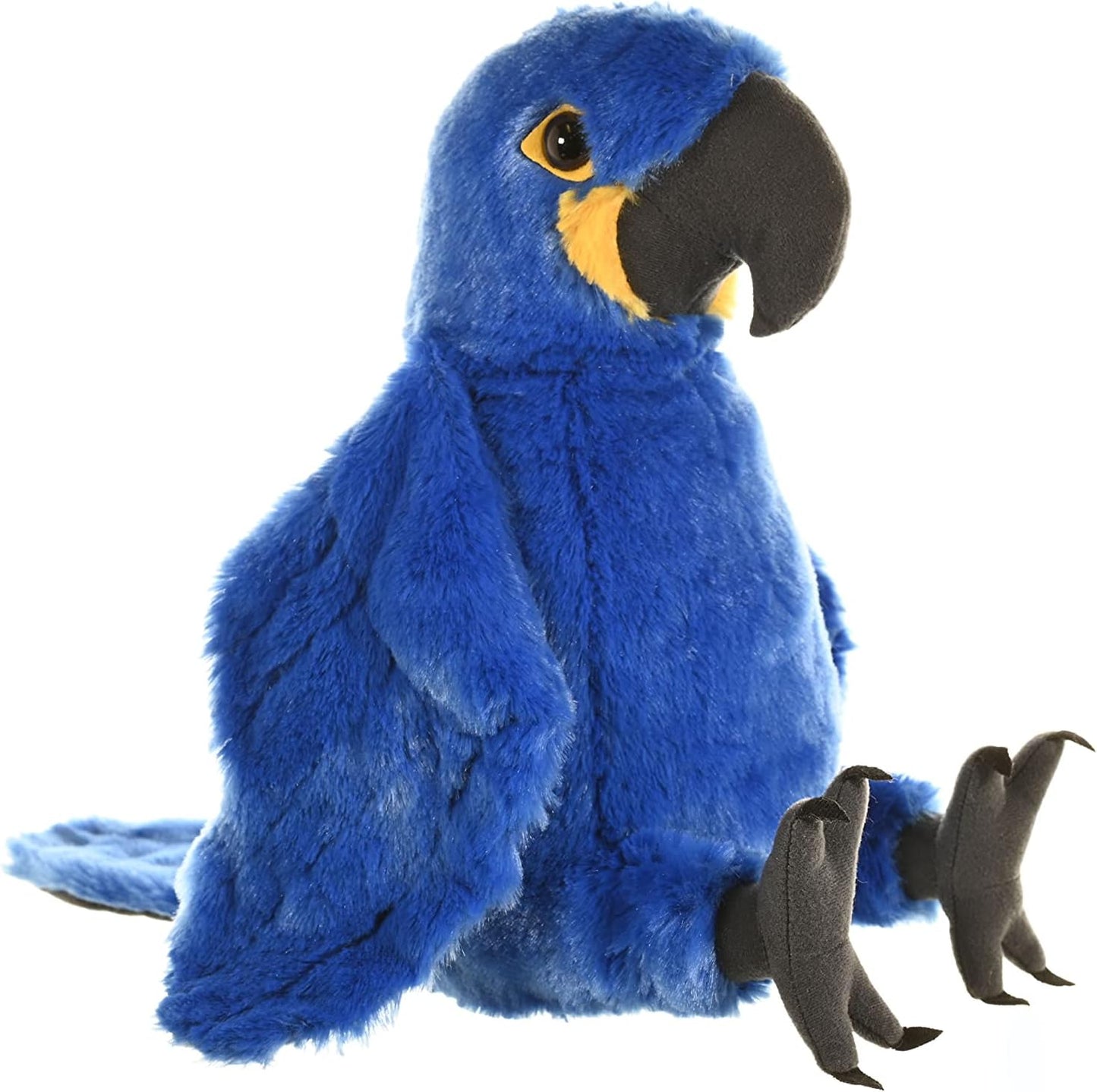 Wild Republic Hyacinth Macaw Plush, Stuffed Animal, Plush Toy, Gifts for Kids, Cuddlekins 12 Inches, Blue