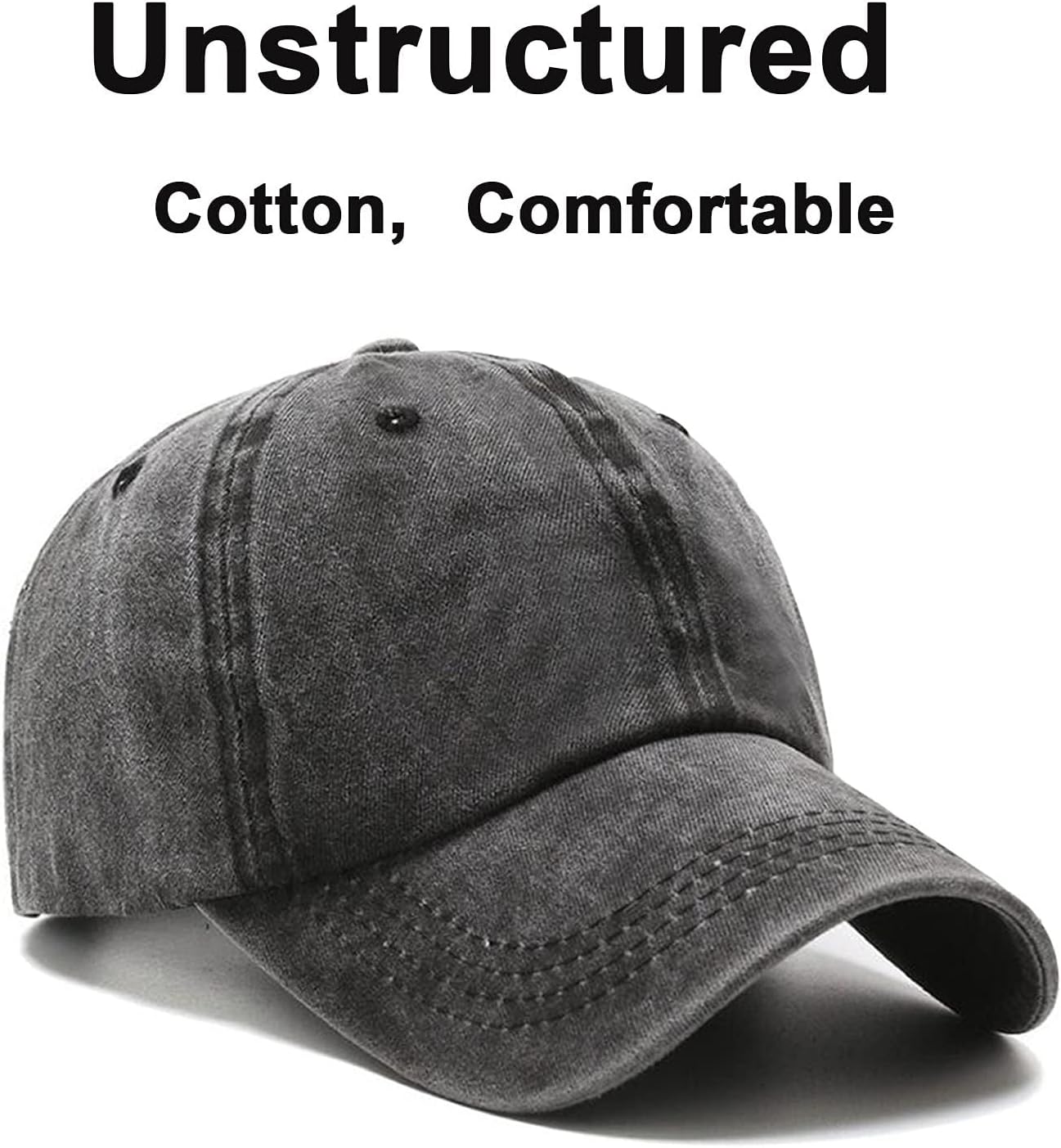 NPJY Baseball Cap Golf Dad Hat Adjustable Original Classic Low Profile Cotton Hat Unconstructed Plain Cap Men Women