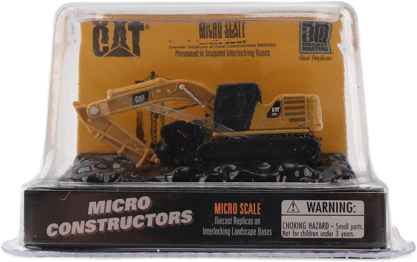 Diecast Masters Caterpillar Toy Replicas - Micro 320 Hydraulic Excavator Grapple | Model 85725CS