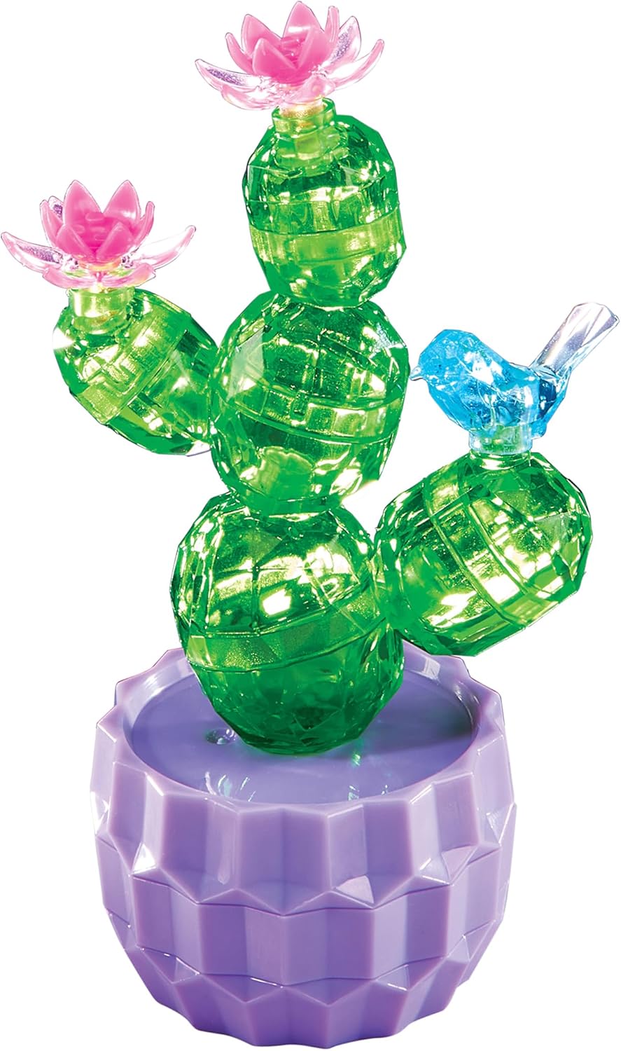 Crystal Gem Creations Jewel Succulents Kit by RoseArt, 175+ Pieces, Great for Adults, Tweens and Children Ages 8+