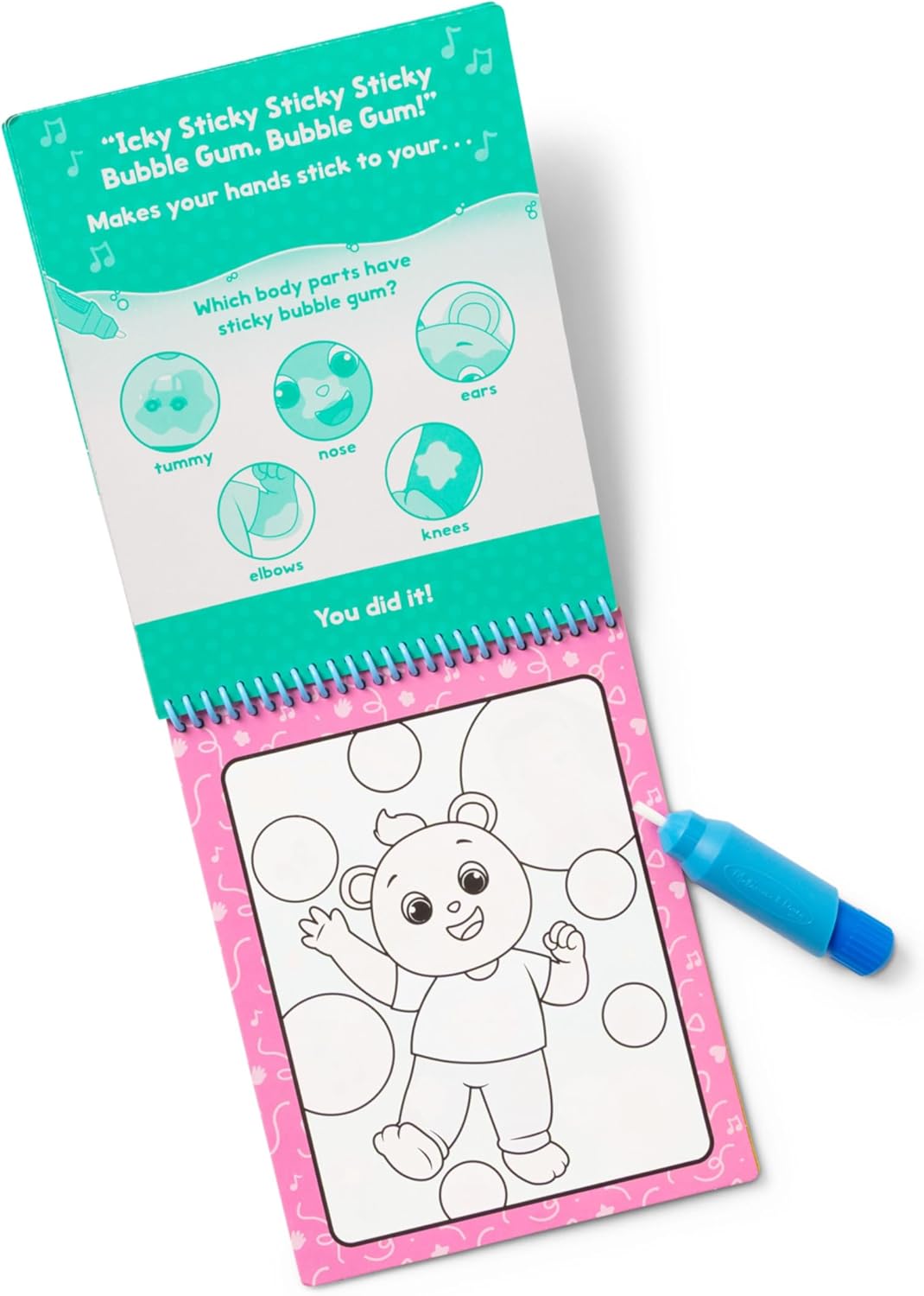 Melissa & Doug® Ms. Rachel™ Water Wow! Color-Reveal Pad Early Learning Toy