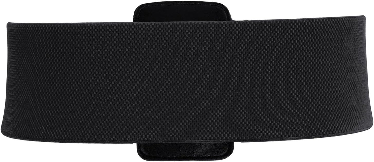 GRACE KARIN Women's Stretchy Belt 1950s 3 Inch Wide Elastic Belts