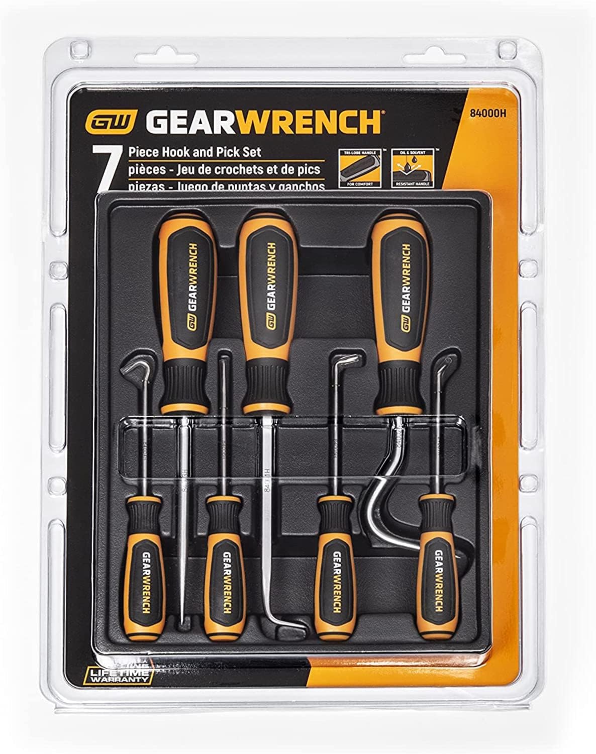 GEARWRENCH 7 Piece Hook & Pick Set | 84000H