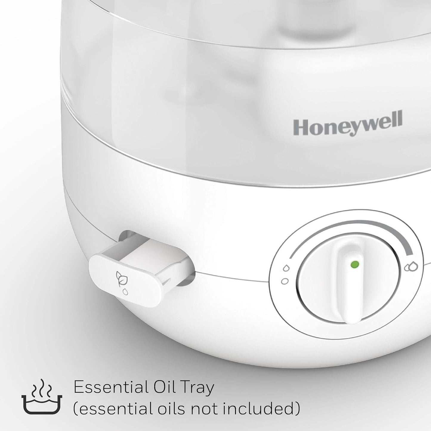 Honeywell Mini Cool Mist humidifier, Easy to Fill and Clean, humidifier for small Bedroom, Kids Rooms, or office. Ultra Quiet Operation and Auto Shut-Off - White, HUL525W