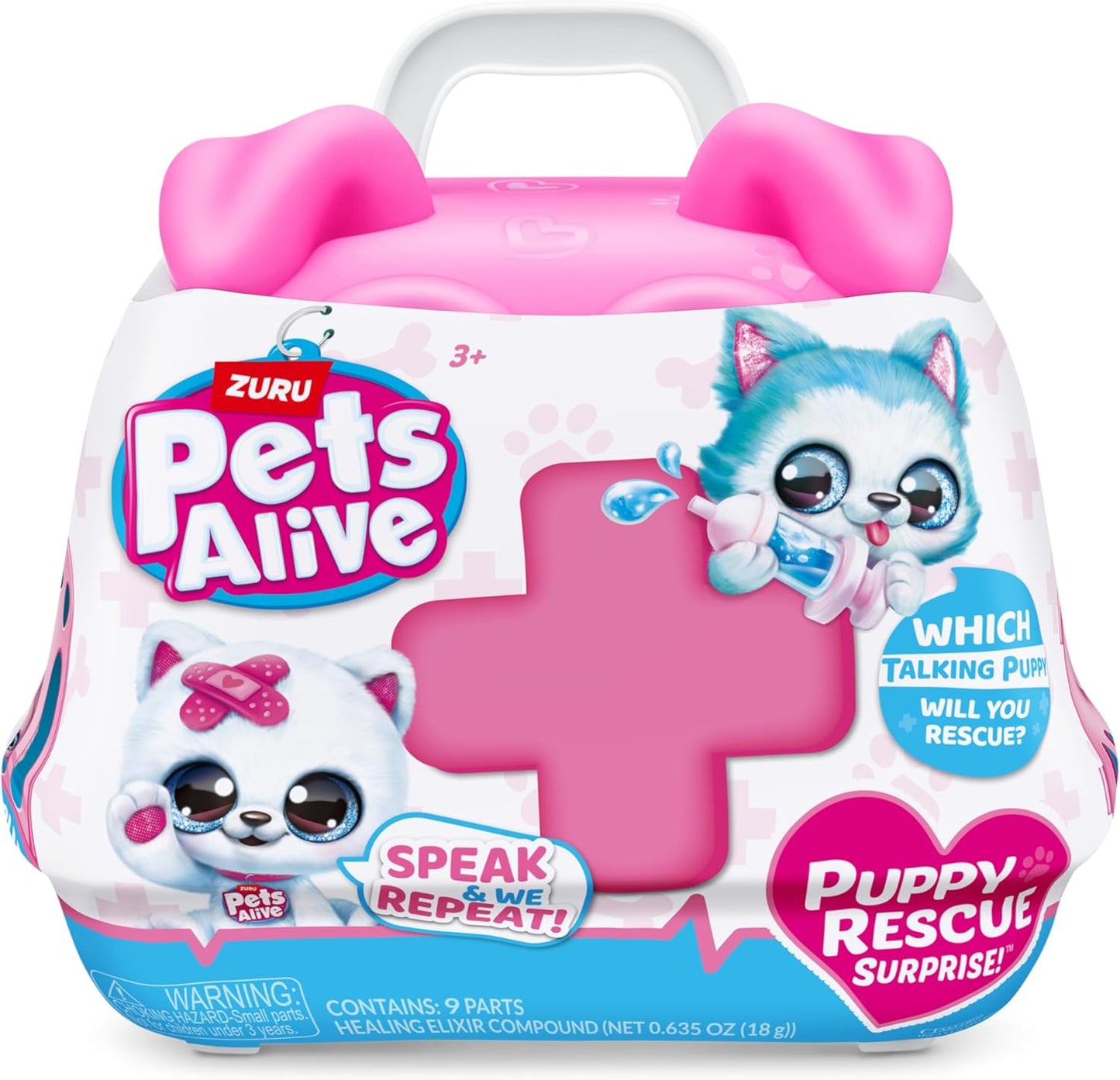Pets Alive Cocker Spaniel Puppy Plush with Electronic Speak and Repeat